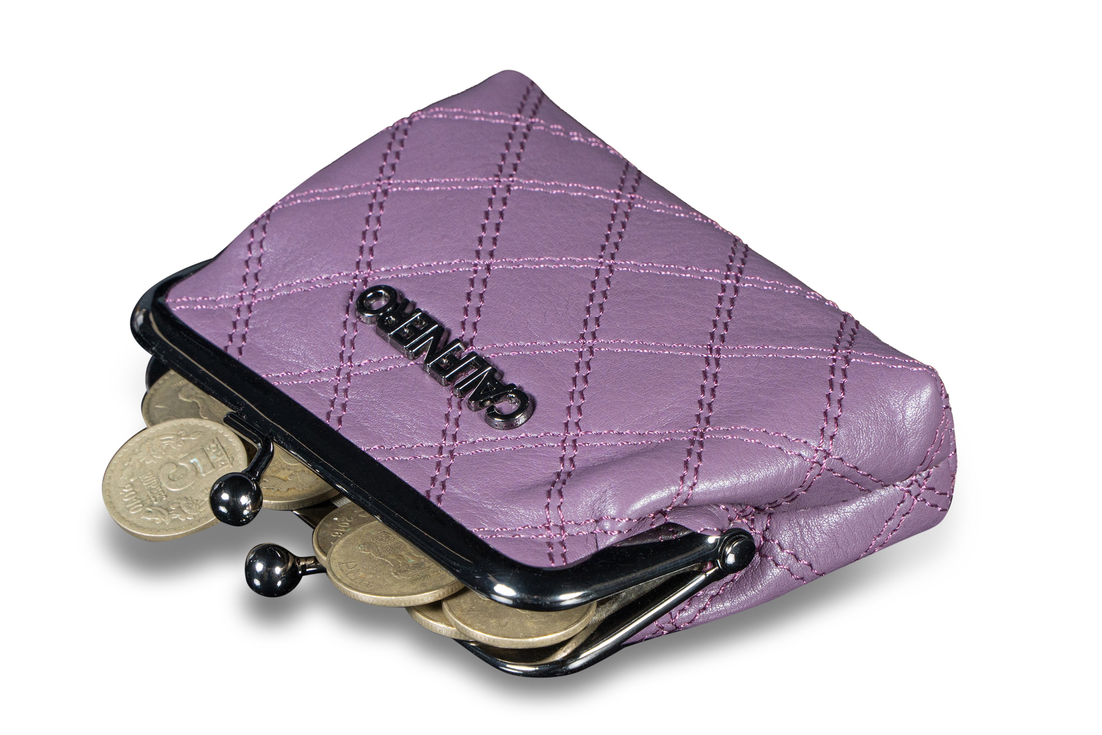 "Noir" Coin Case for women - NAPPA Leather