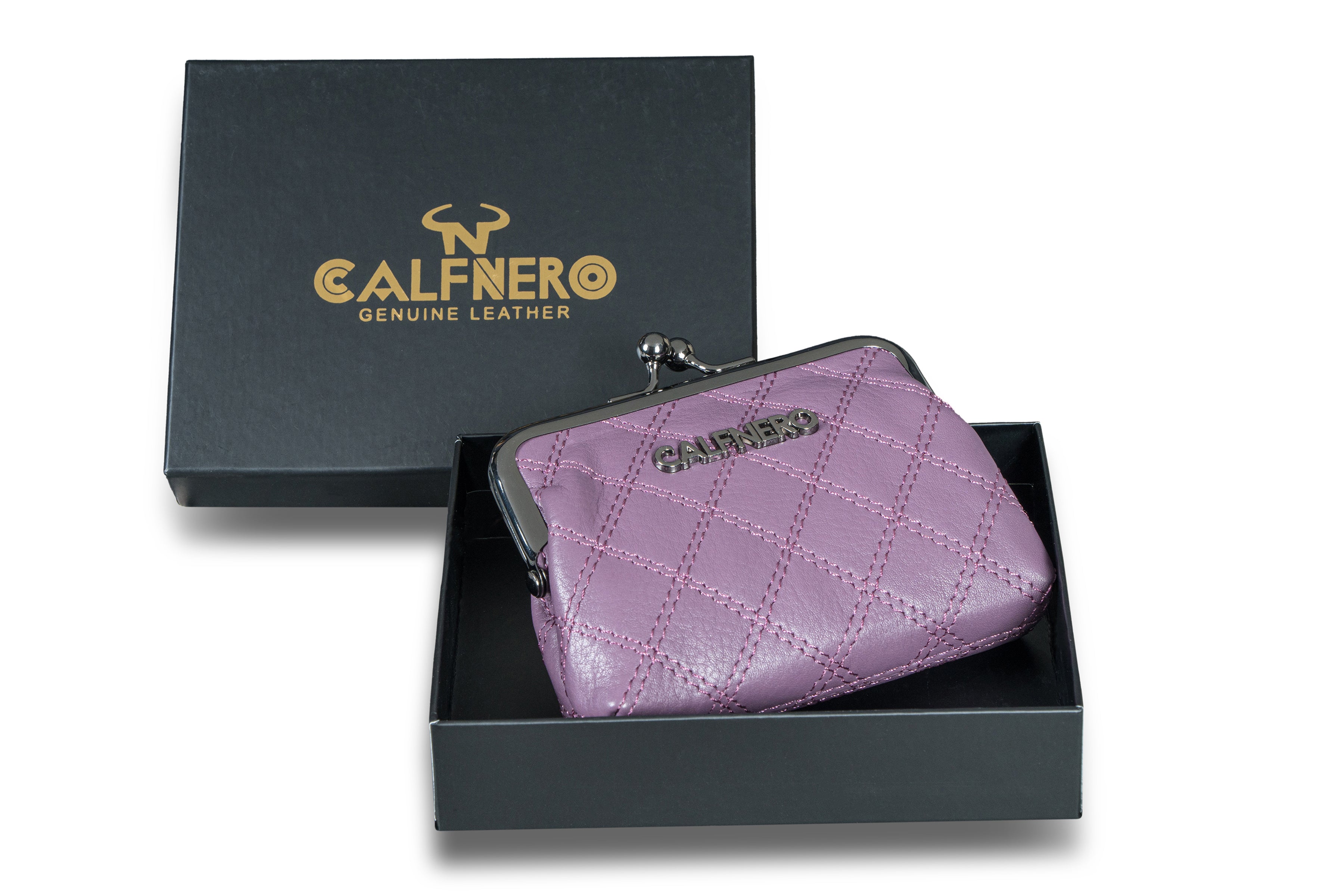 "Noir" Coin Case for women - NAPPA Leather