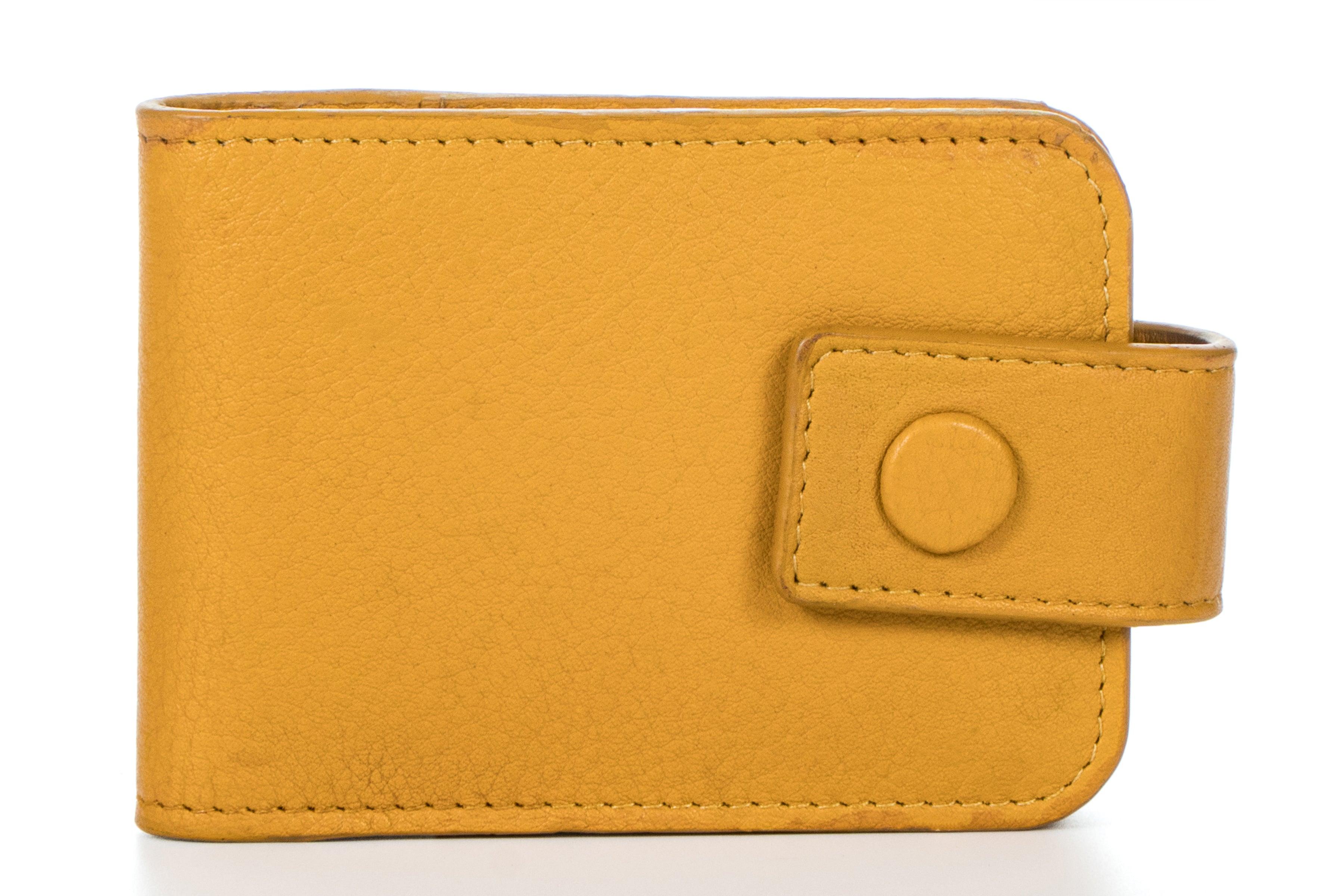 "Clara" Compact Leather Grooming Pouch