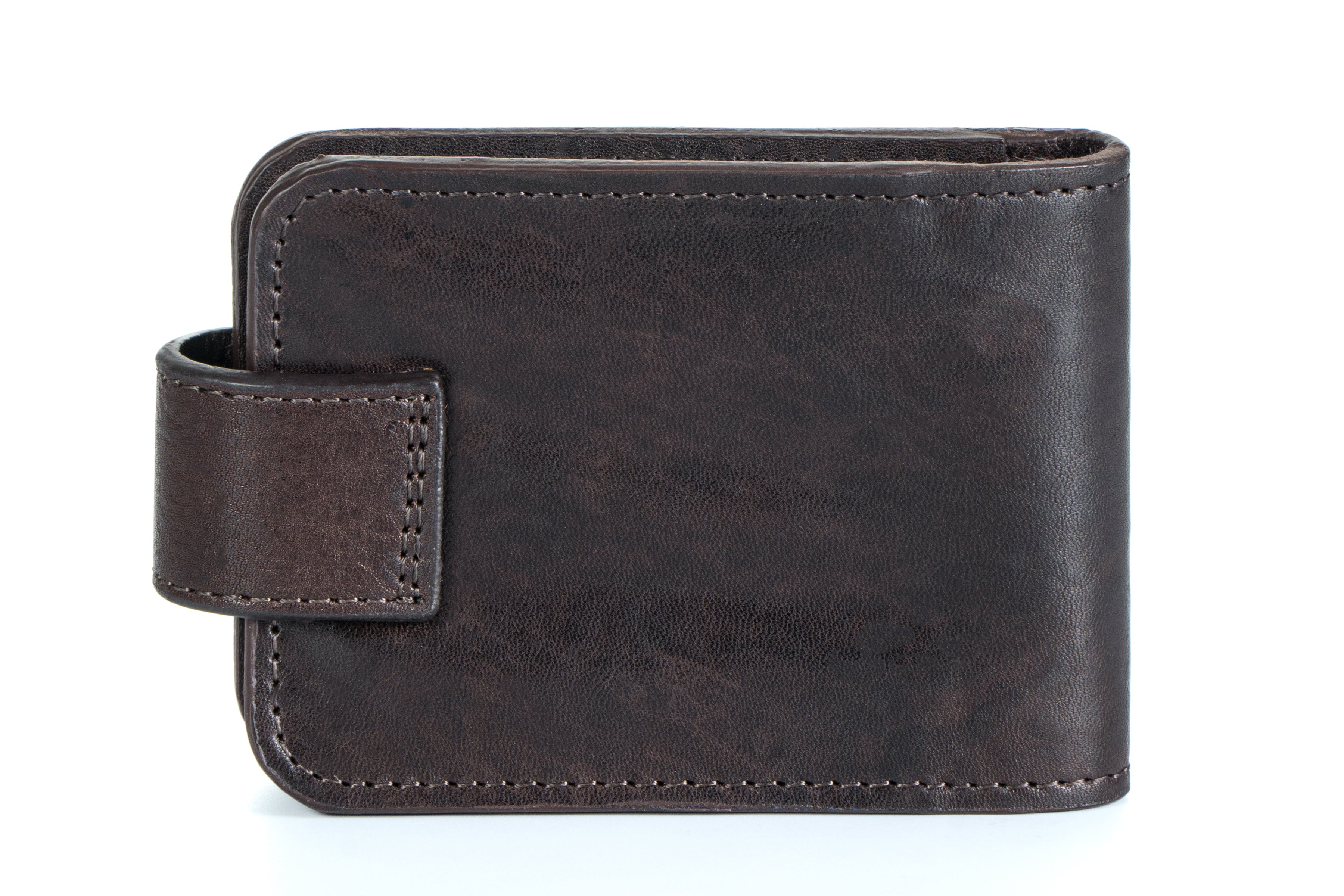 "Clara" Compact Leather Grooming Pouch