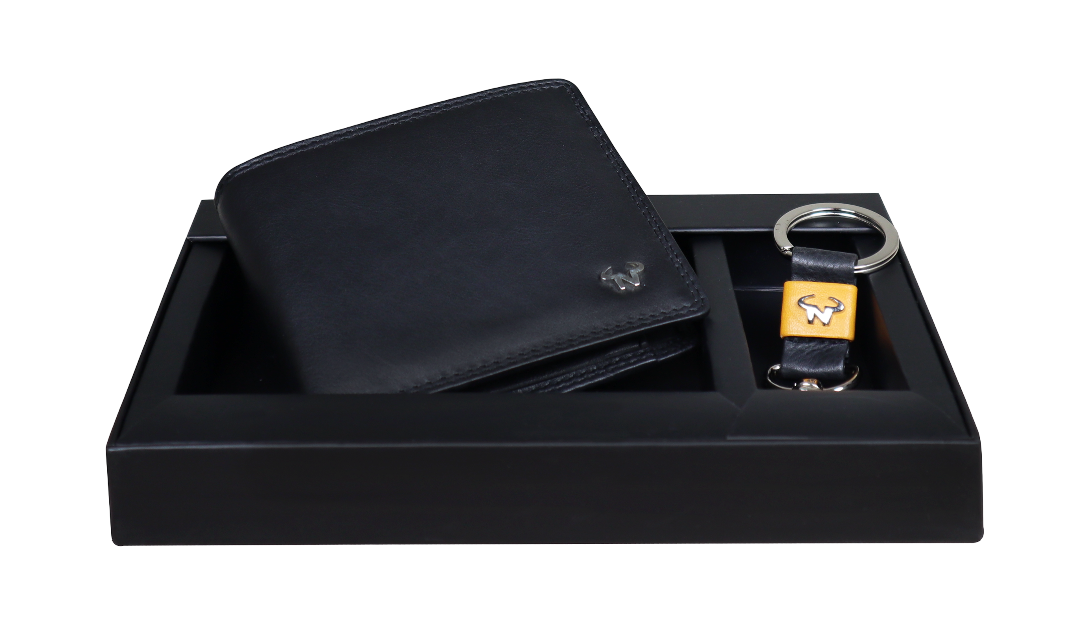 "Tauron" Men's Wallet with Key Ring Combo