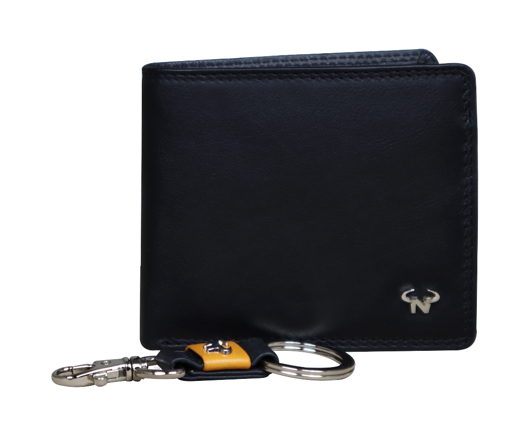 "Tauron" Men's Wallet with Key Ring Combo