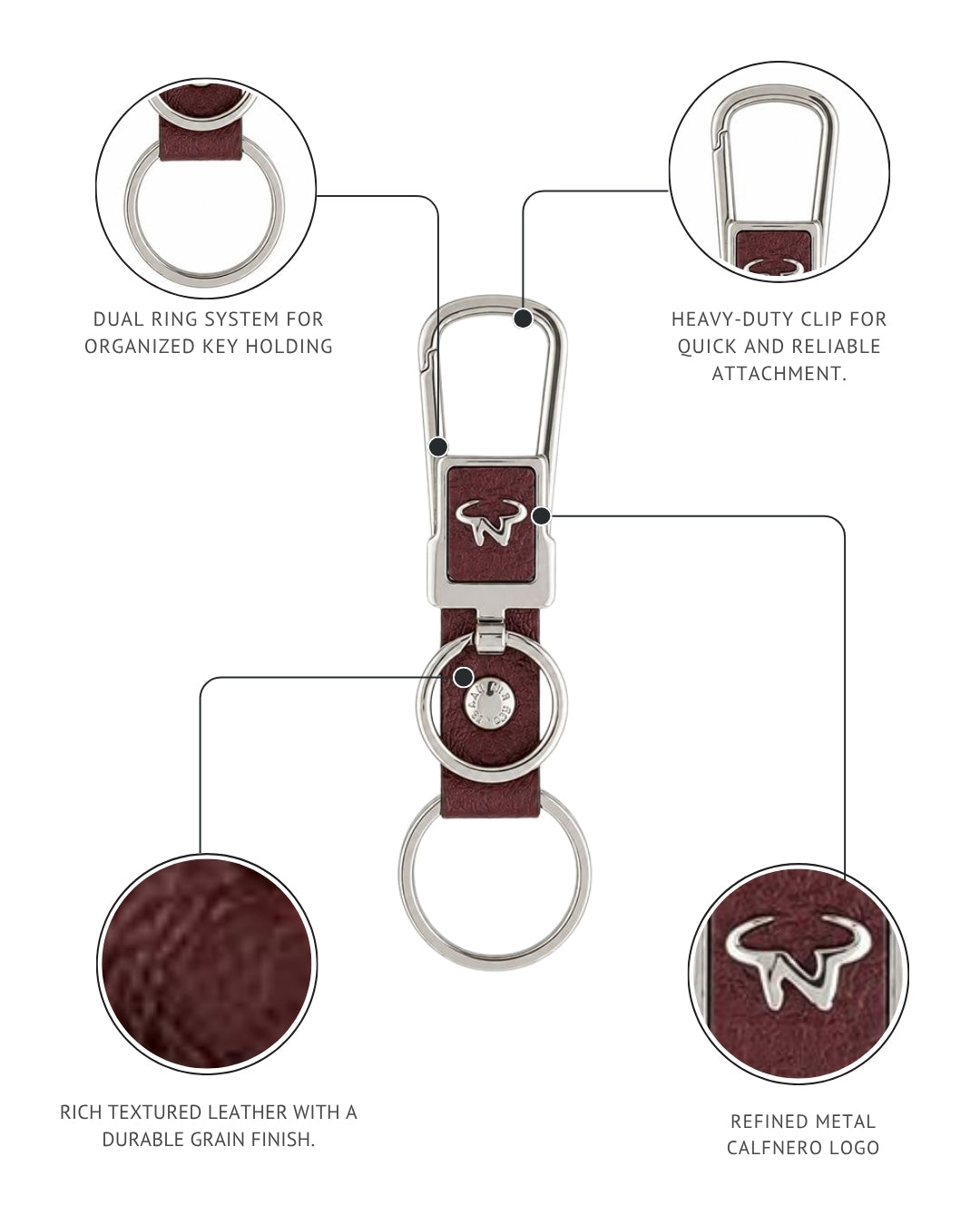 The Hooksy Key Ring
