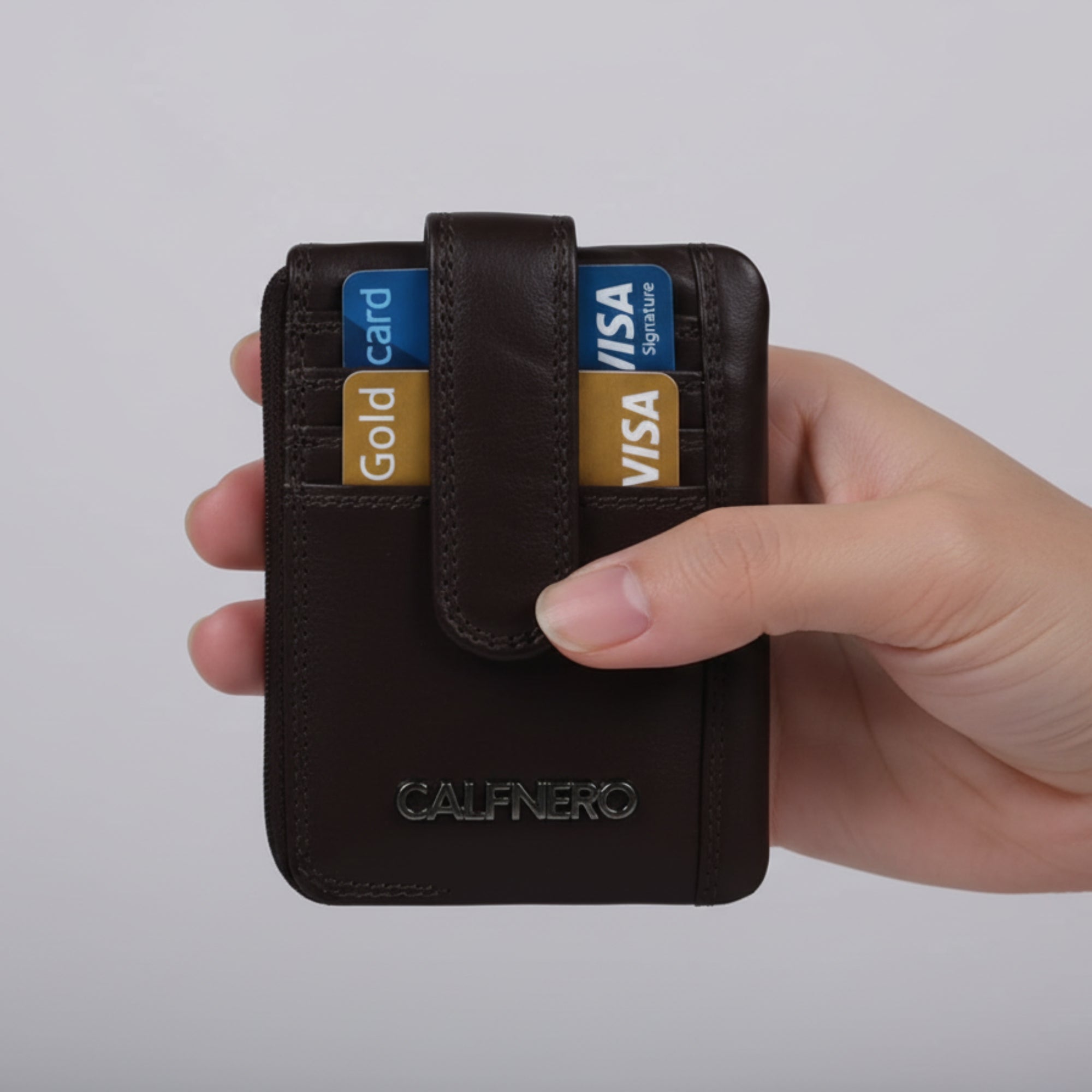 "Zylo" Wash Lather Card Case Wallet for Men and Women