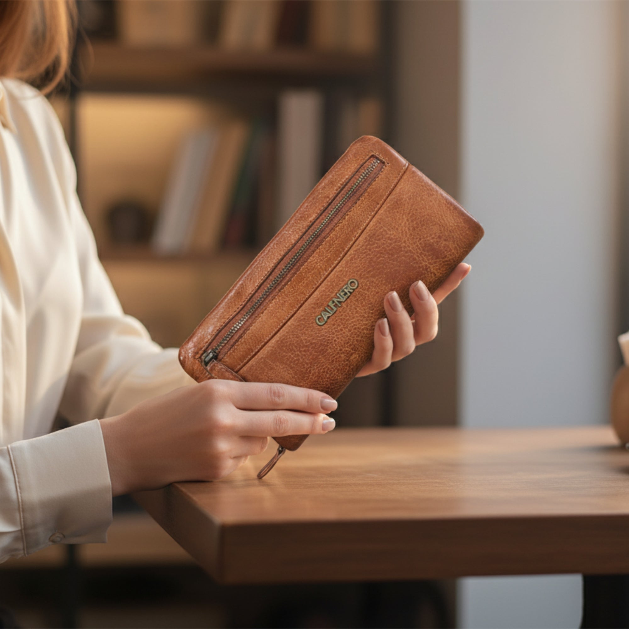 "Rustic" Leather Wallet for Women Women's Wallet