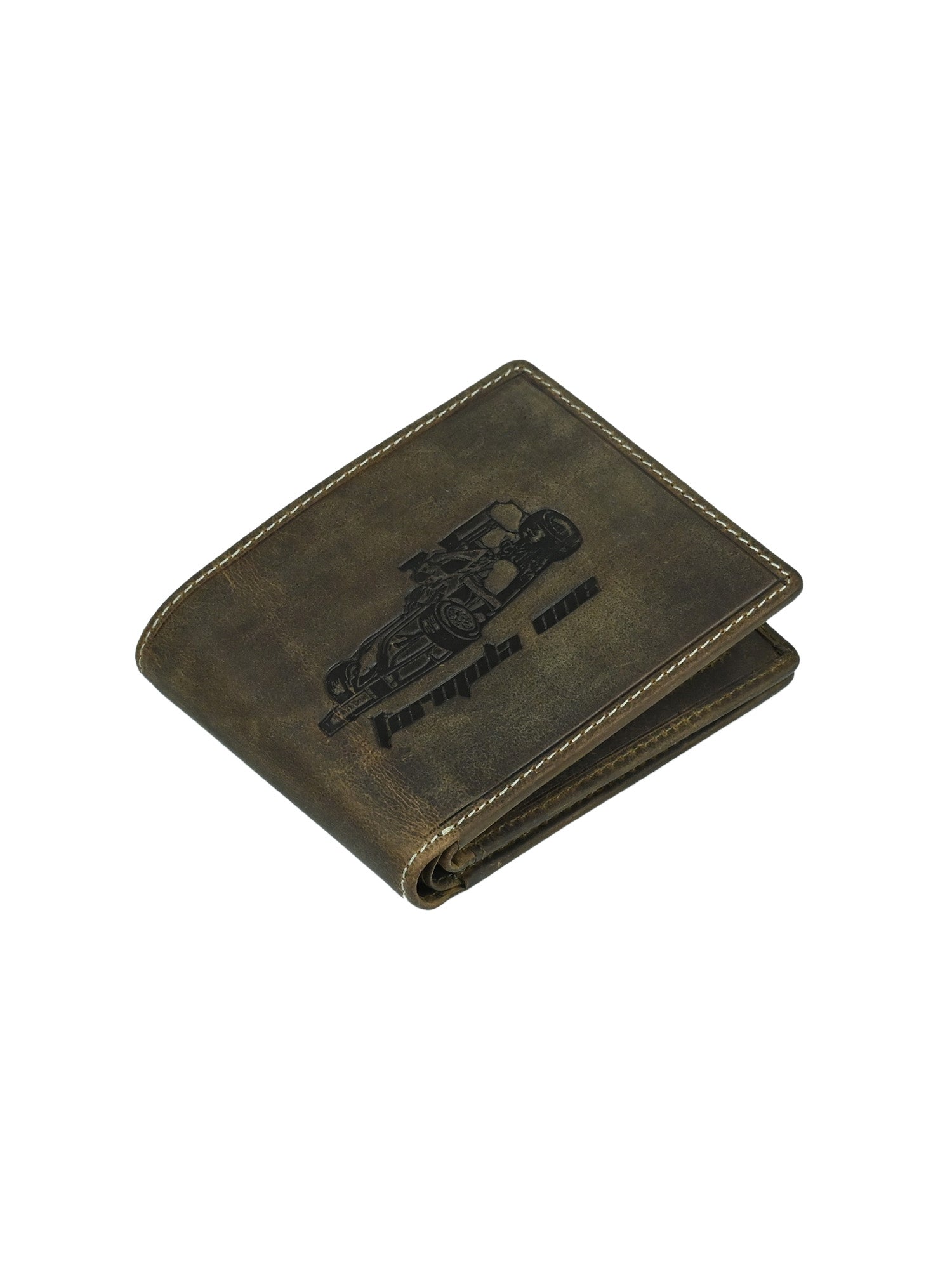 "RetroRun" Vintage-Inspired Hunter Leather Wallet for Men