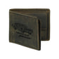 "RetroRun" Vintage-Inspired Hunter Leather Wallet for Men (25161)