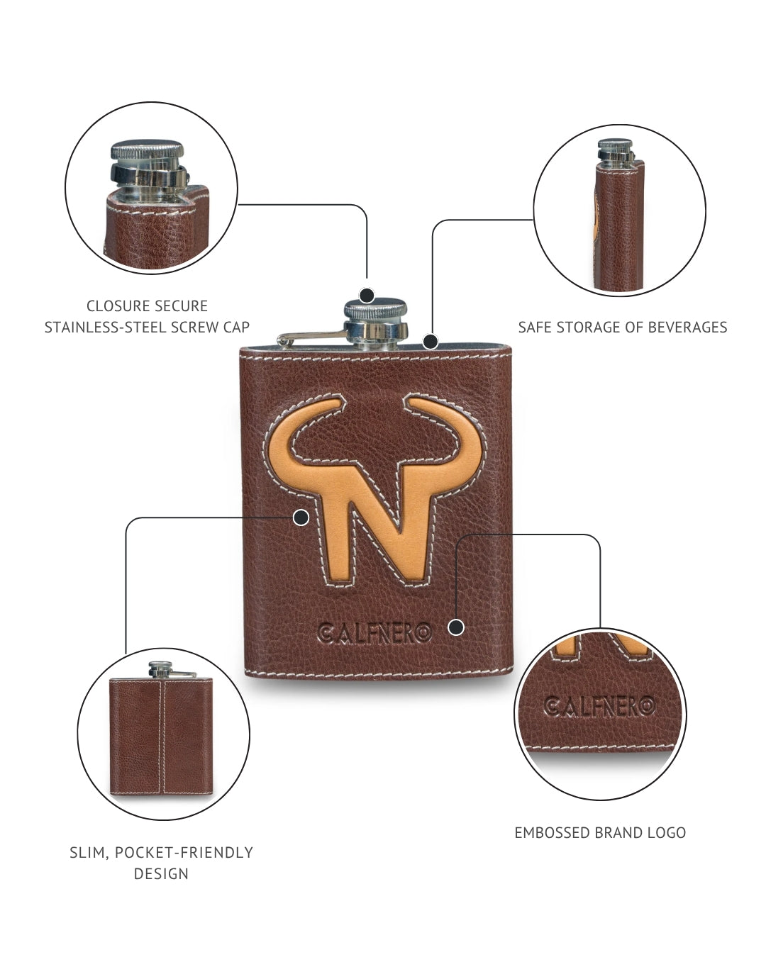 Gentleman’s Pour Liquer Bottle Carrier