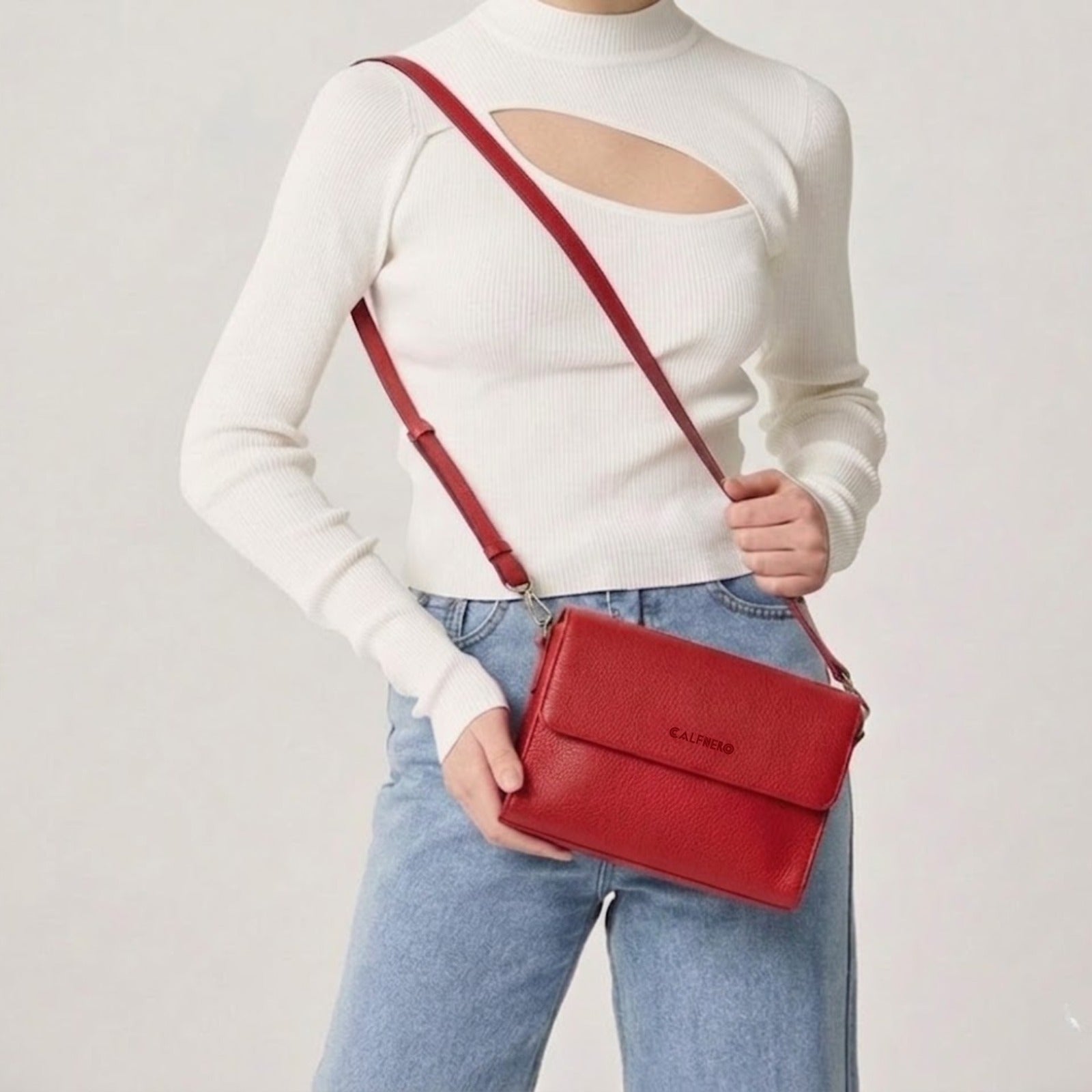 "Kira" Leather Sling Bag Sling Bag