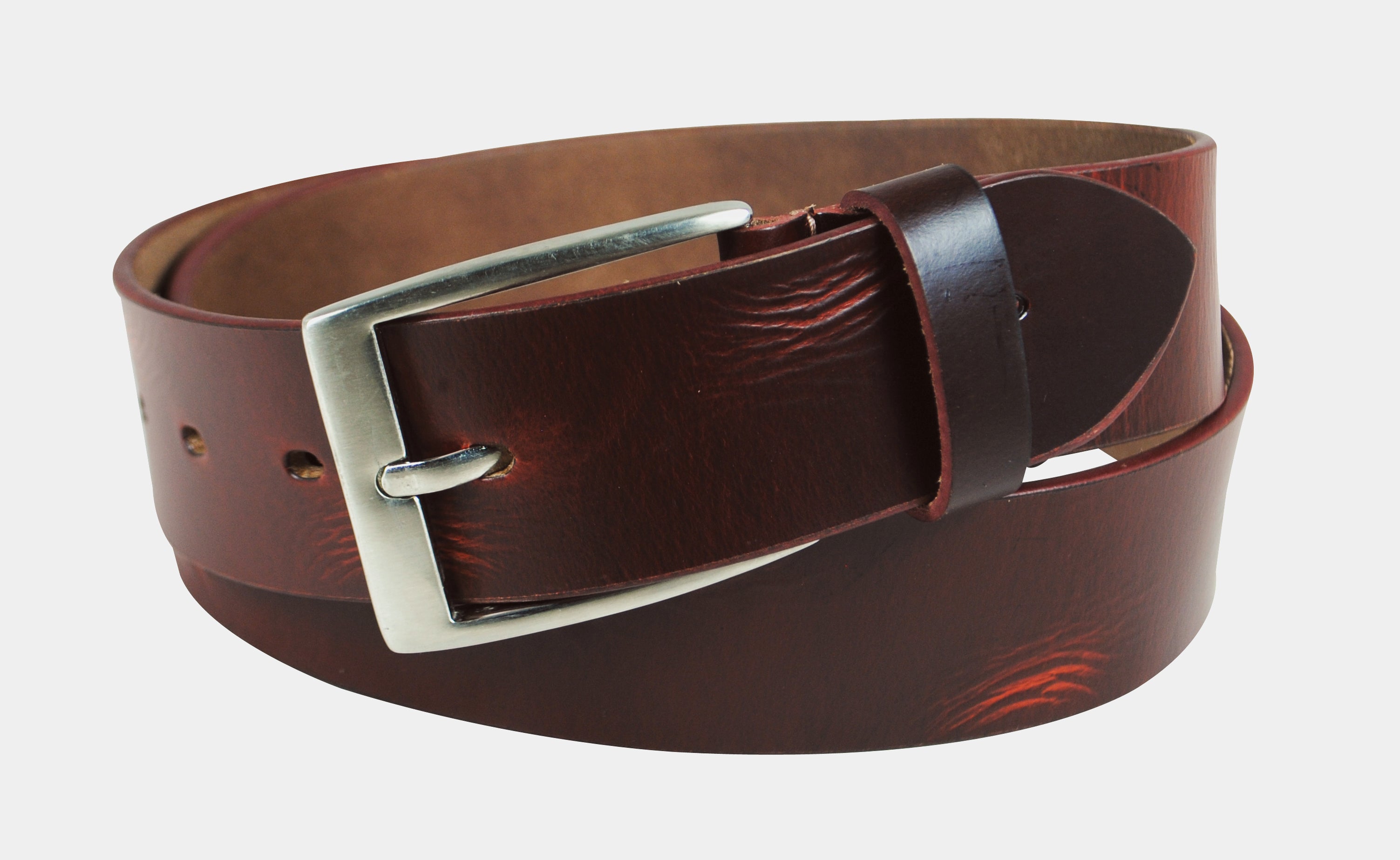 Calfnero Genuine Leather Men's Belt (CB-11-Brown)
