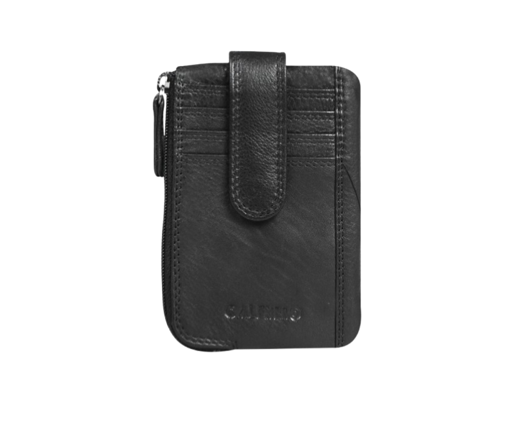 Genuine Leather Card Holder for Men | Minimalist Card Holder with Genuine Leather Card Holder for Men | Minimalist Card Holder with