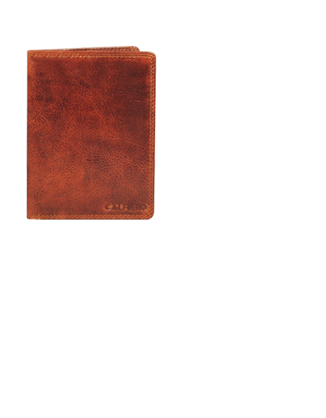 "Casey" Passport Wallet Cognac