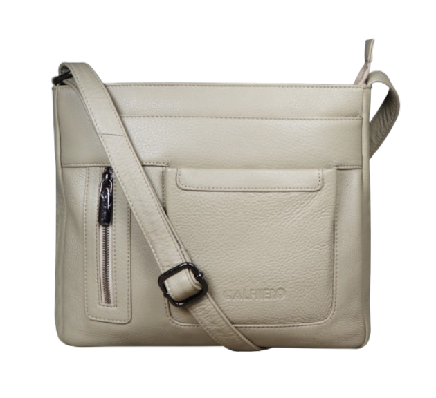 "Olivia" Women's Sling Bag Beige