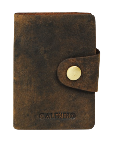 " Bronco" Card Case wallet Brown