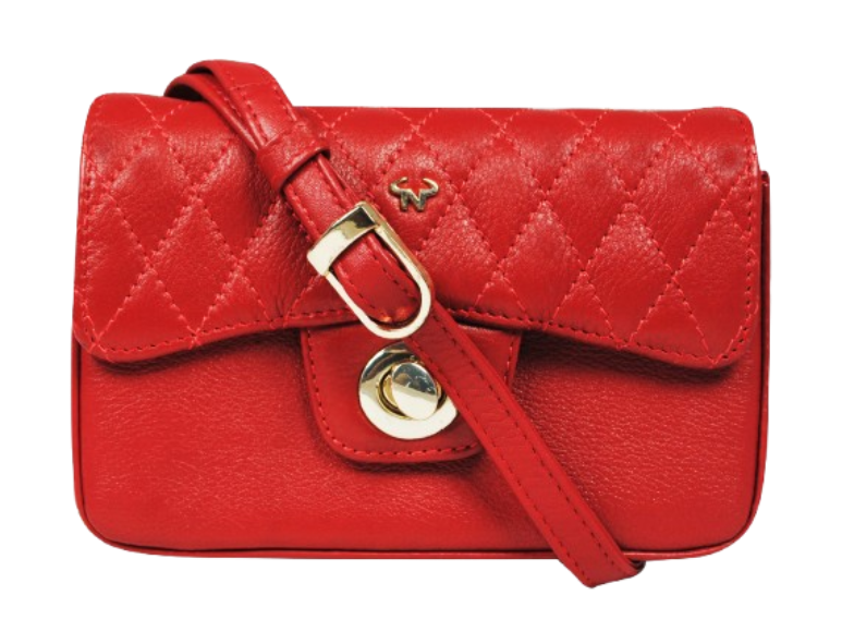 "Daniela" Women's Sling Bag Red