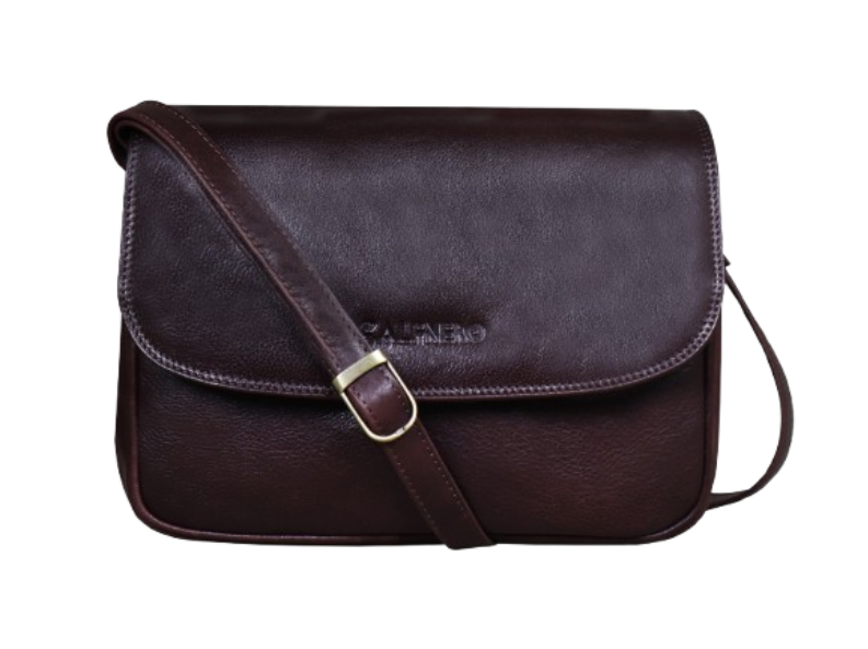 "Bonnie" Women's Sling Bag Brown