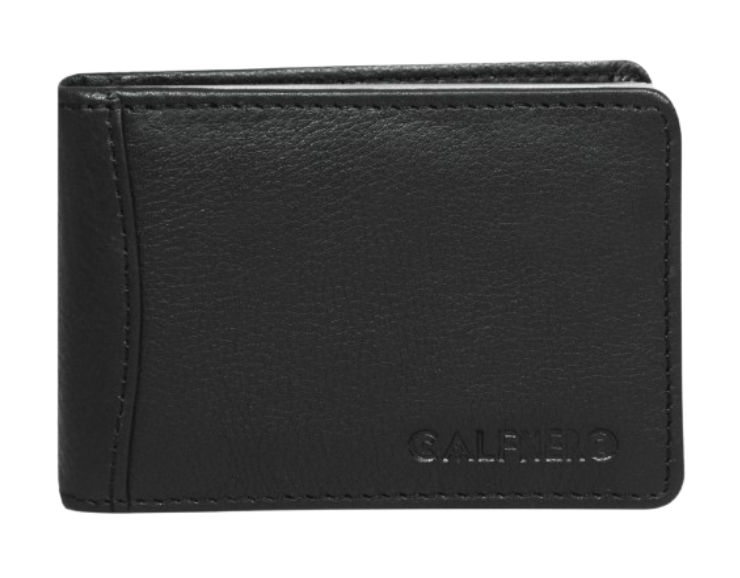 "David" Card Case wallet Black