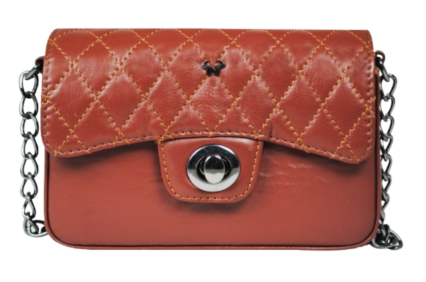 "Daniela" Women's Sling Bag Brown