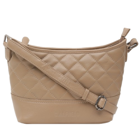 "Emma" Women's Sling Bag Beige
