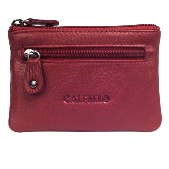 "Aldo" Key Case/ Coin Wallet Red