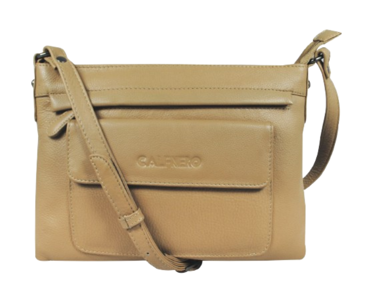 "Aria" Women's Sling Bag Beige