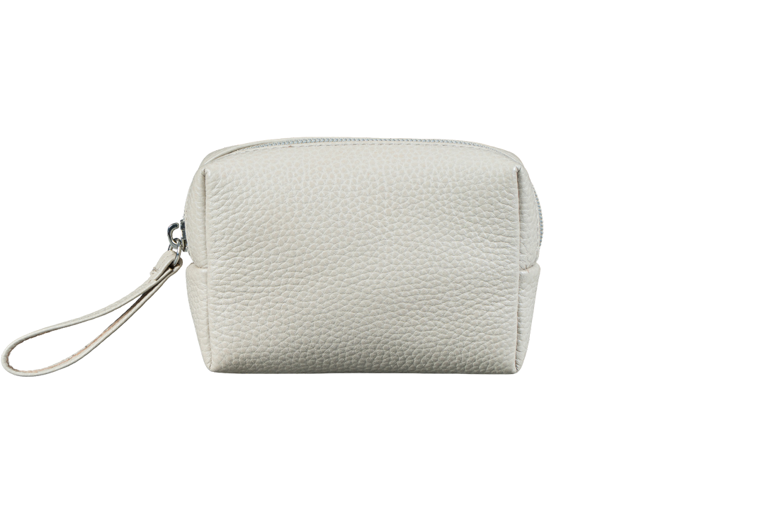 "Alina" Hand Pouch White