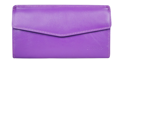"Clix" Women's Wallet Purple