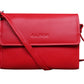 Calfnero Genuine Leather Women's Sling Bag (101-Red)