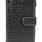 Calfnero Genuine Leather Women's wallet (1011-Black-Coco)