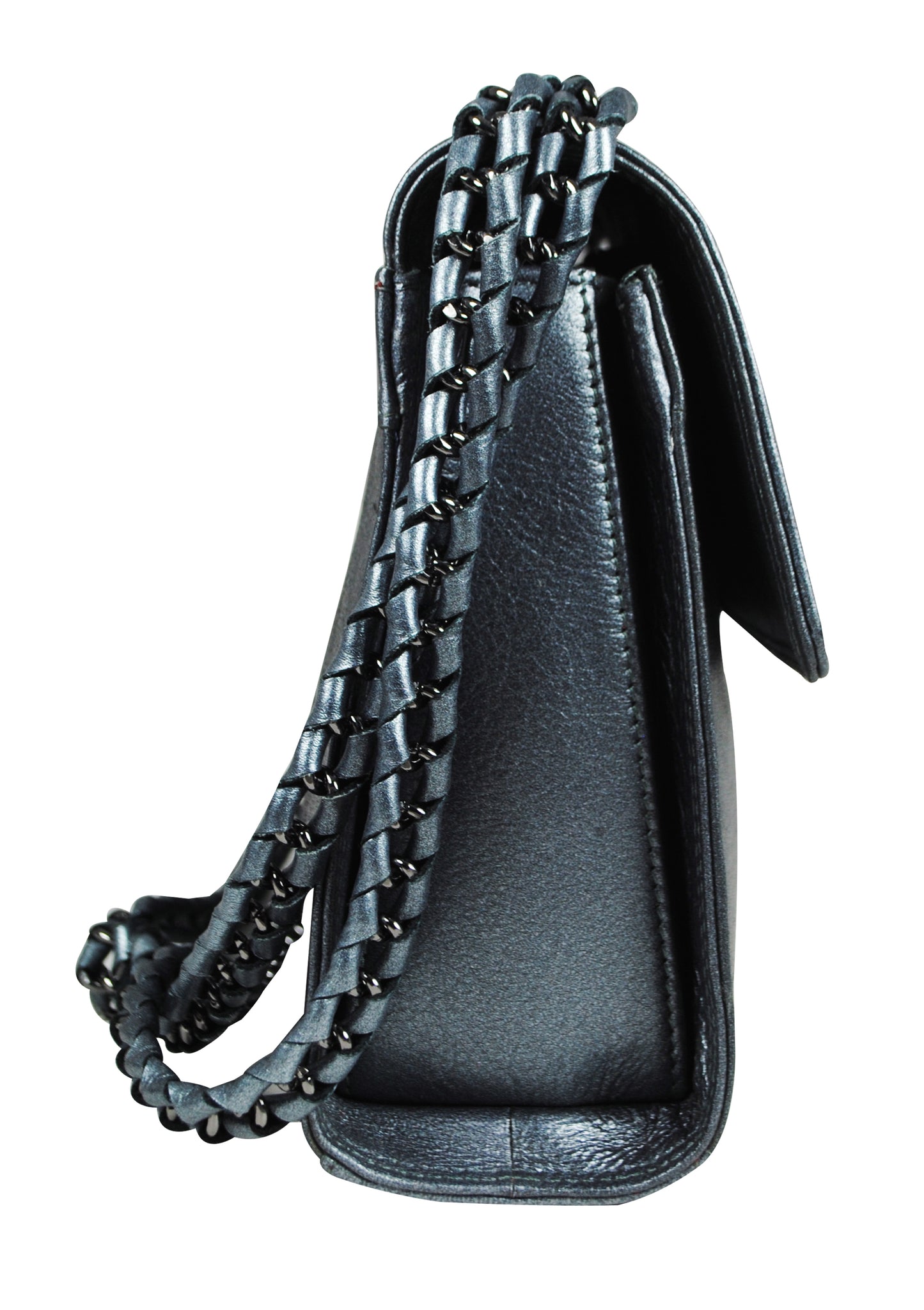 Calfnero Genuine Leather Women's Sling Bag (102-Metalic)