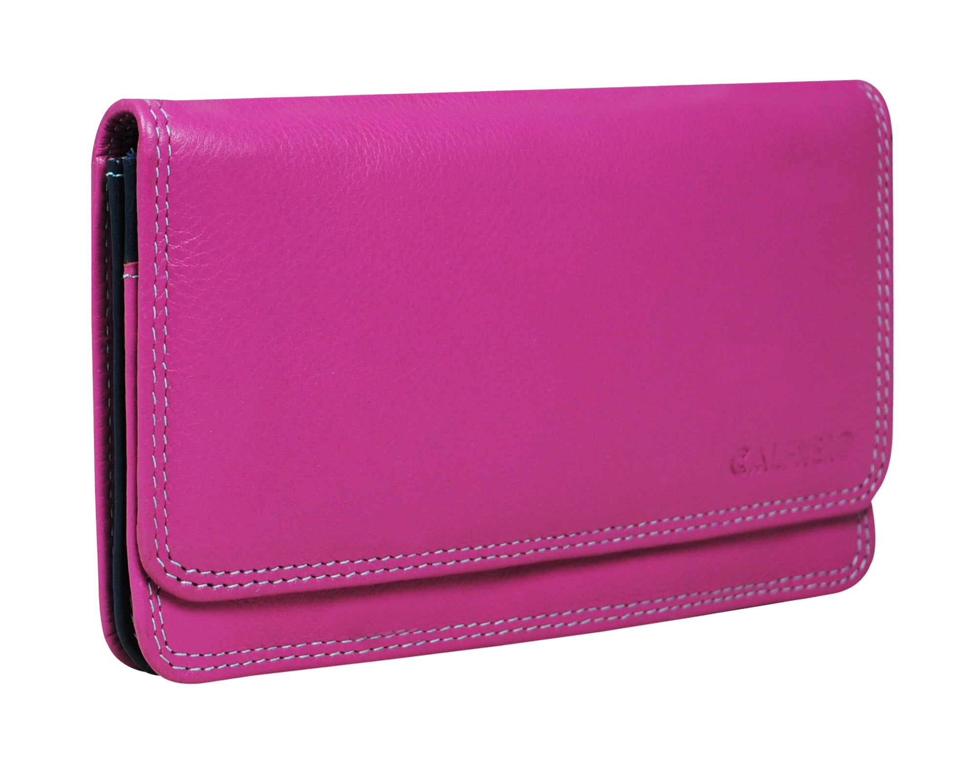 Pink leather hot sale wristlet