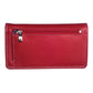Calfnero Genuine Leather Women's wallet (109-Red-Multi)