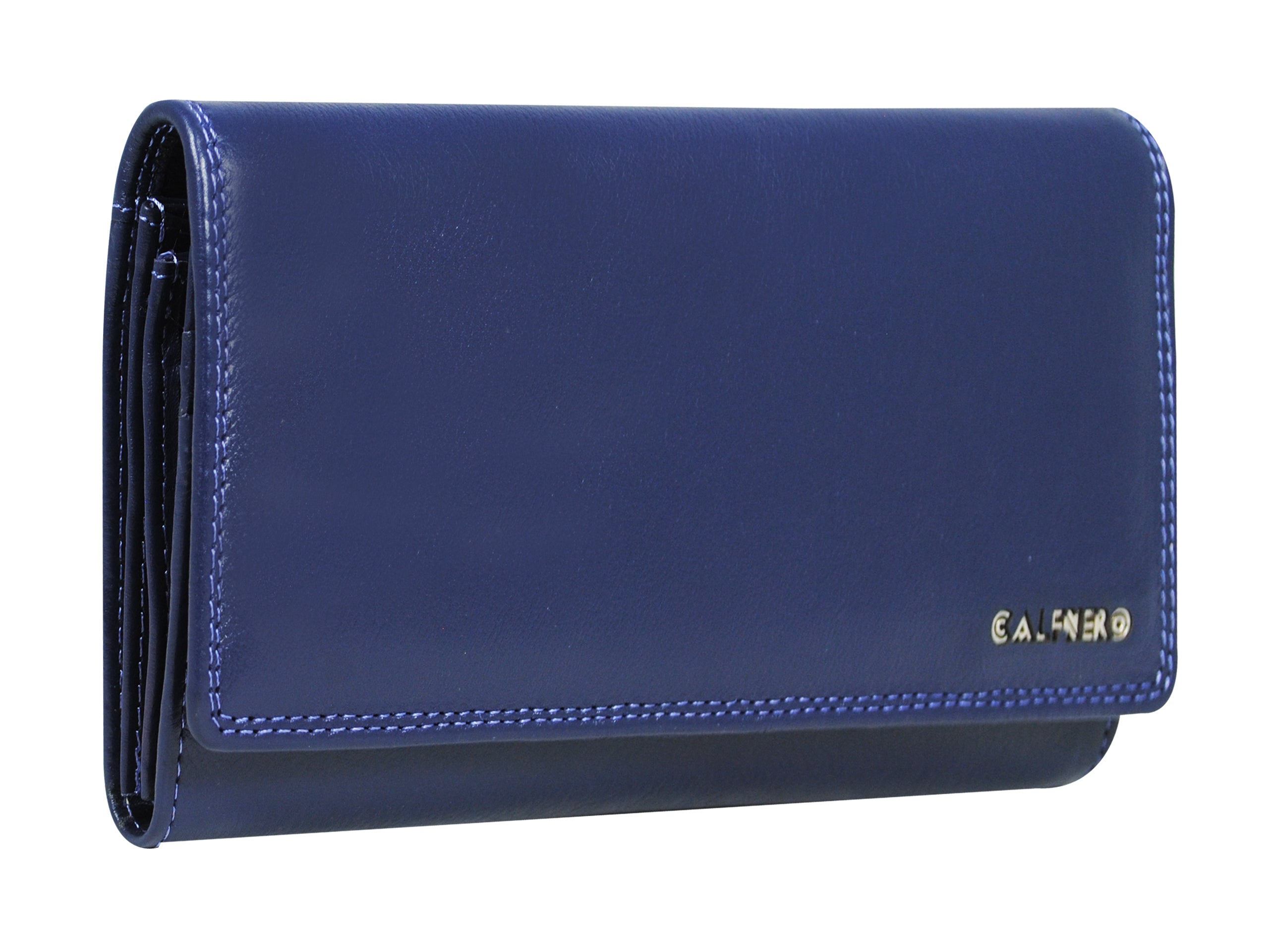 Leather wallet Coach Purple in Leather - 40211433