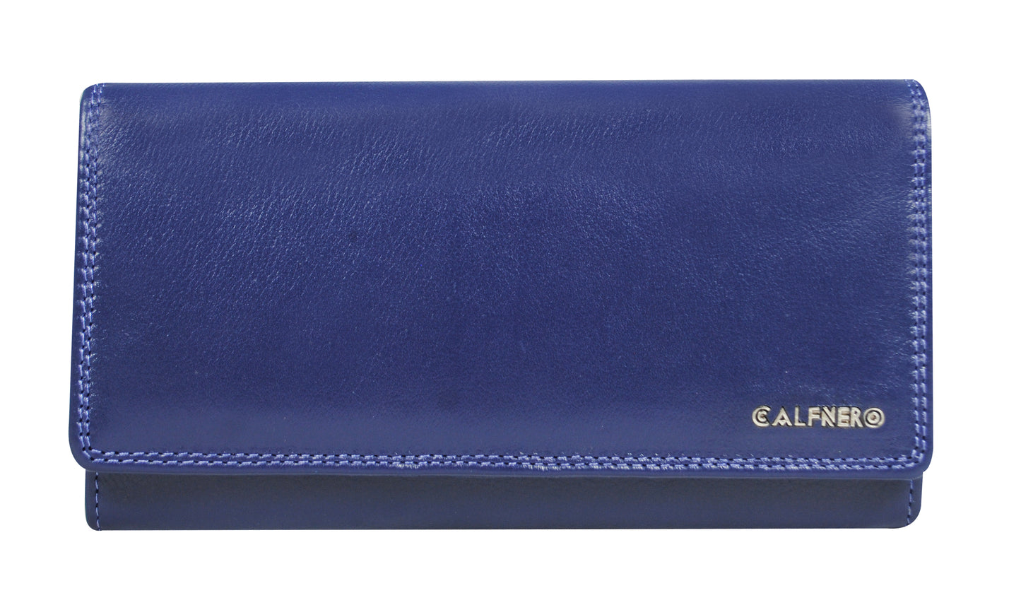 Calfnero Genuine Leather Women's Wallet (12314-Purple)