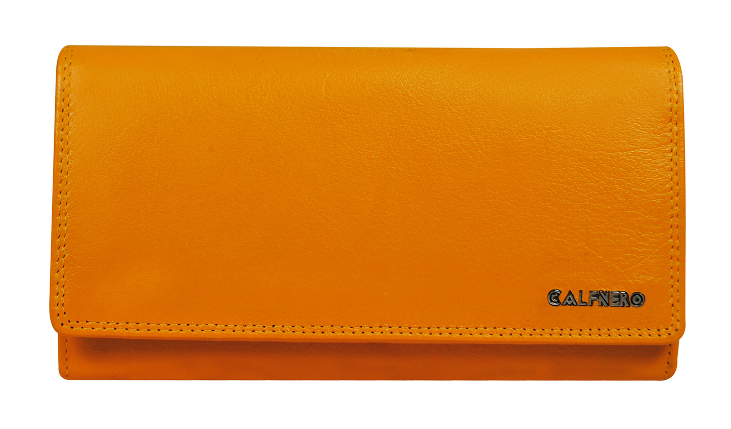 Calfnero Genuine Leather Women's Wallet (12314-Yellow)