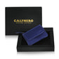 Calfnero Genuine Leather Key Case Multi use Key and Coin Wallet (1708-Purple)