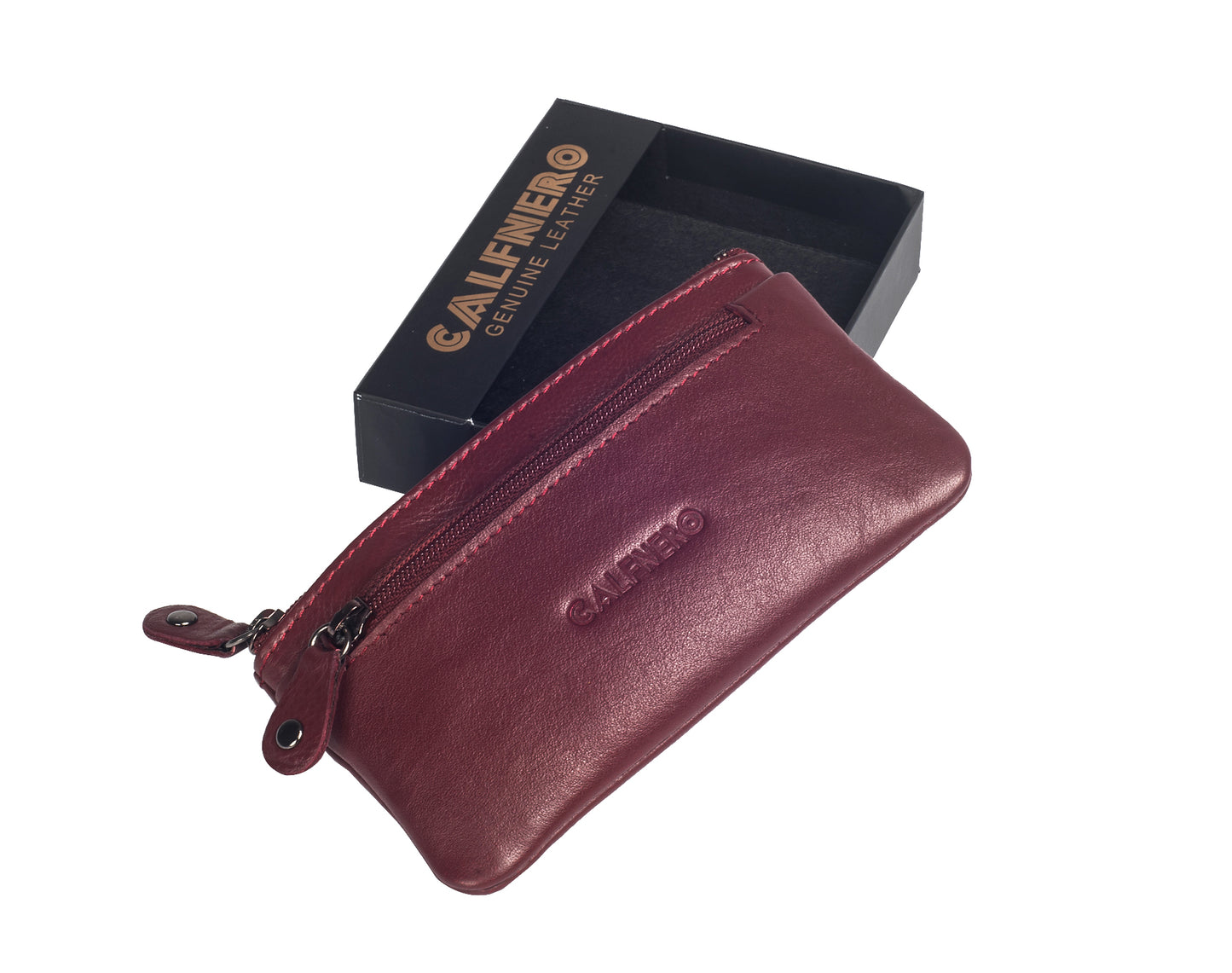 Calfnero Genuine Leather Key Case,Coin Wallet (1989-Brodo)