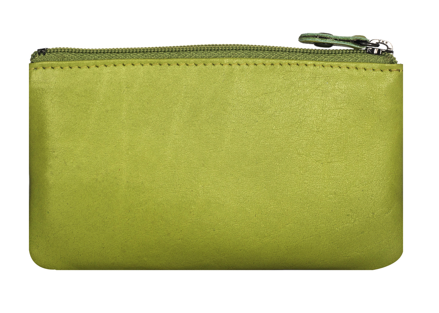 Calfnero Genuine Leather Key Case,Coin Wallet (1989-Light-Green)