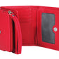 Calfnero Genuine Leather Women's wallet (2316-Red)