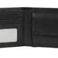 Calfnero Genuine Leather  Men's Wallet (238702-Black-cognac)