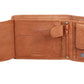 Calfnero Genuine Leather Men's Wallet (261-Camel)