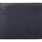 Calfnero Genuine Leather Men's Wallet (261-Black)