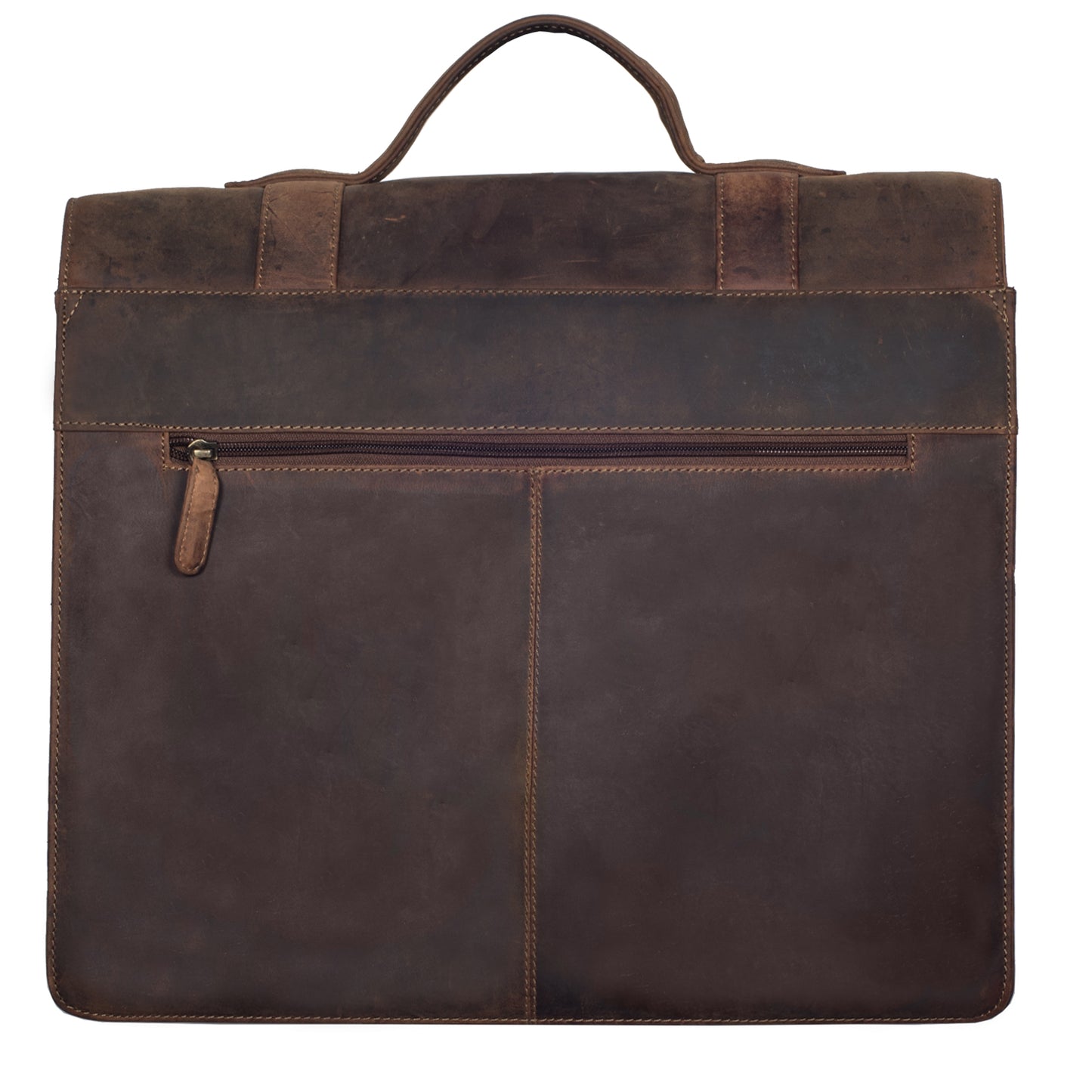 Calfnero Genuine Leather Men's Messenger Bag (272-Donald)
