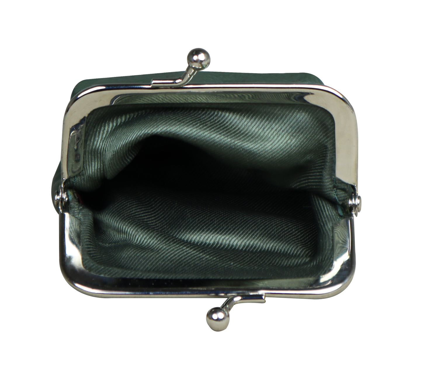 Calfnero Genuine Leather Key Case cum Coin Wallet (300-Green)
