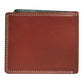 Calfnero Genuine Leather  Men's Wallet (34475-Black-Cognac)