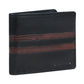 Calfnero Genuine Leather  Men's Wallet (34477-Black-Brown)