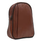 Calfnero Genuine Leather Women's Backpack (19507-Cognac)