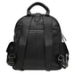 Calfnero Men's Genuine Leather Backpack (318-Black)