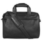 Calfnero Genuine Leather Men's Messenger Bag (402583-Black)