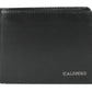 Calfnero Genuine Leather  Men's Wallet (42105-Black)